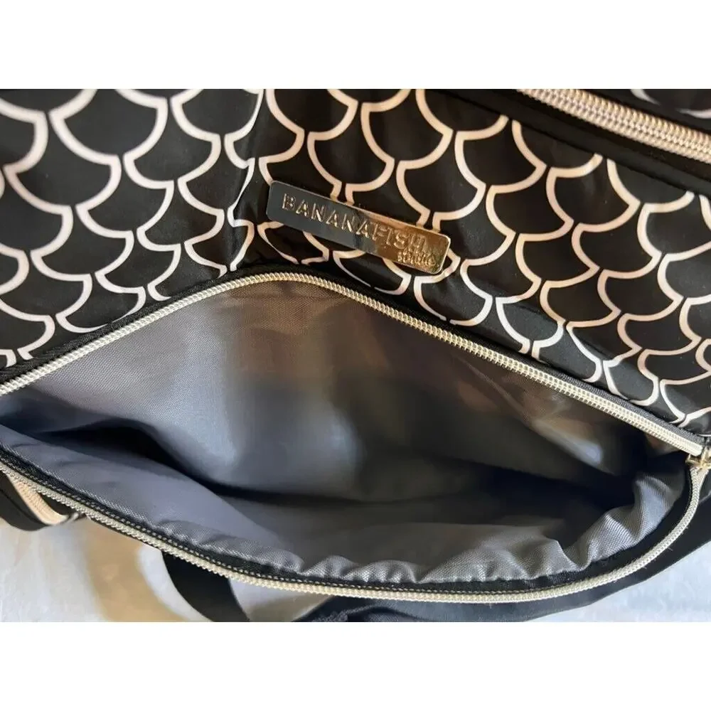 Bananafish Studio Womens Triple Go Convertible Duffle Diaper Bag Backpack